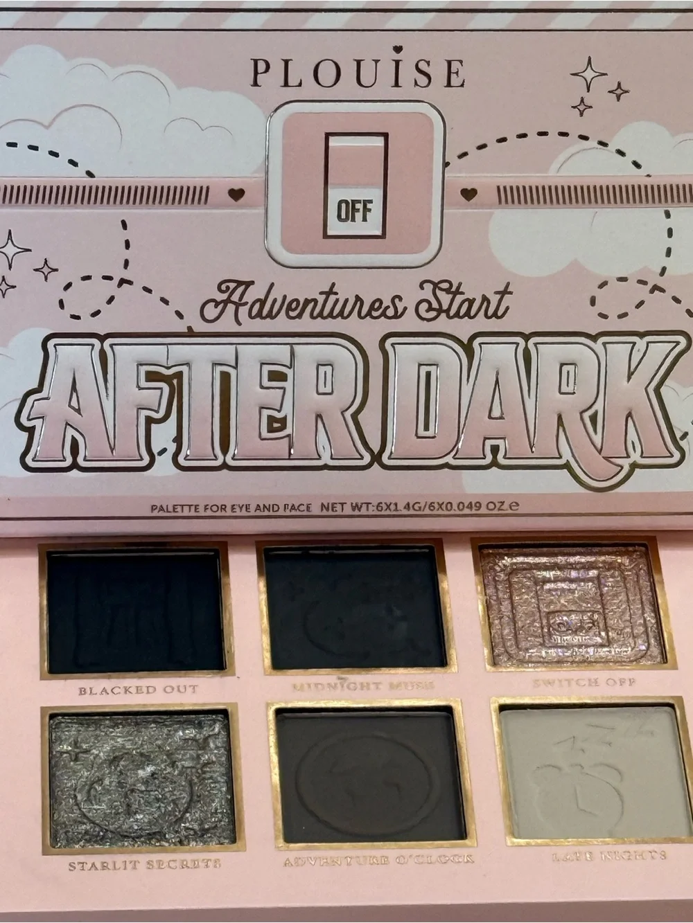 Louis Vuitton Pink and Gold Eyeshadow Palette